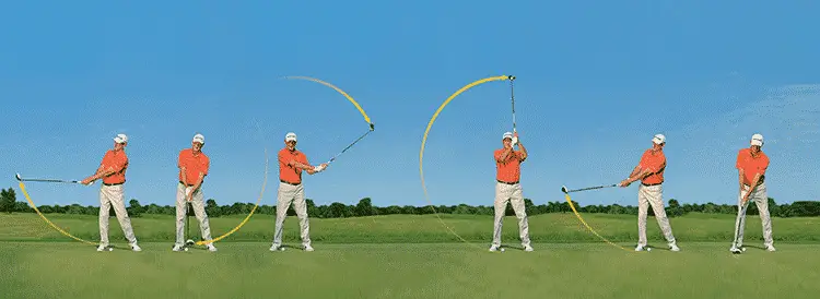Golf Grips shot patterns