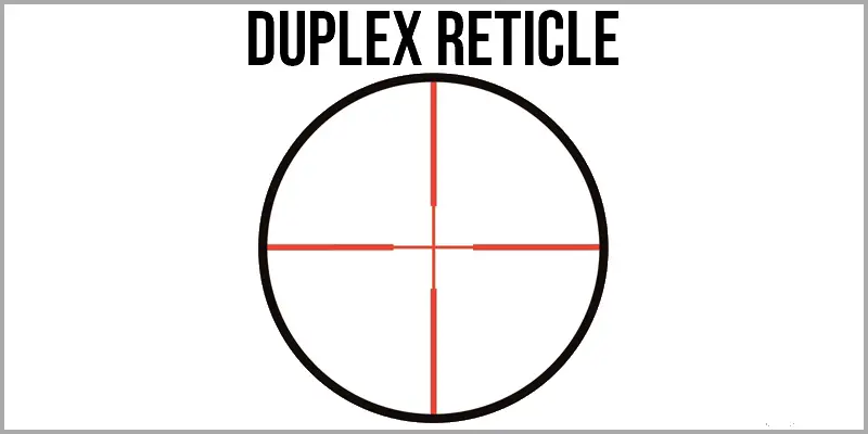 Scope for Ruger Precision Rifle Duplex Reticle