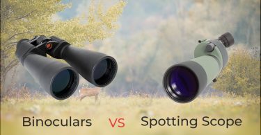 binoculars vs spotting scope
