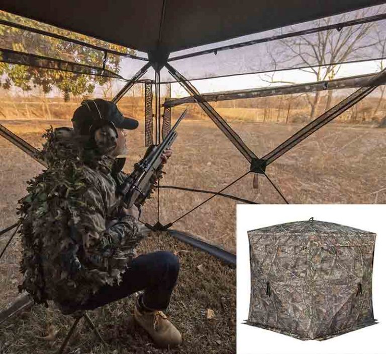 Ground Blind Hunting Tips & Tricks With FAQs