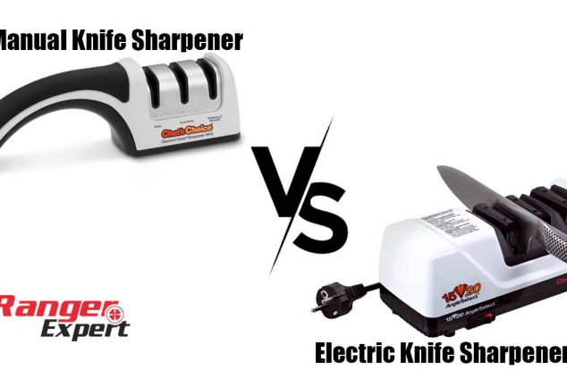 manual vs electric knife sharpener