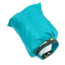 Dry bag as a makeshift pillow