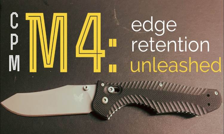 Edge retention of M4 Steel