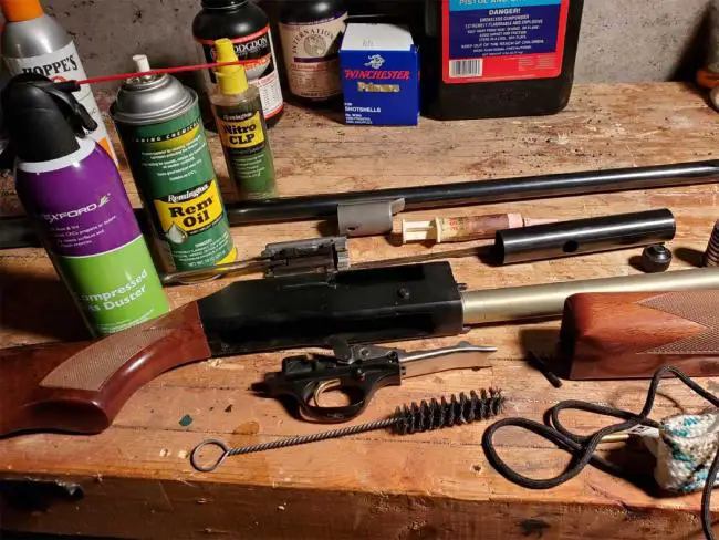 Cleaning a Semi Auto Rifle