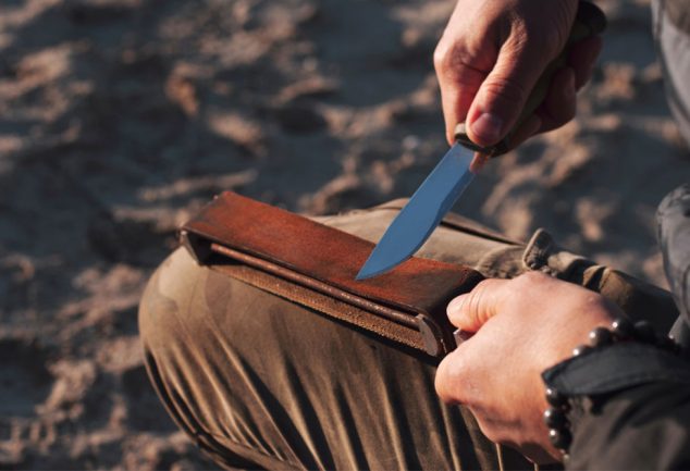 How to Sharpen a Hunting Knife