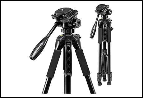 Polaroid 57-Inch Photo/Video Tripod with Deluxe Tripod Carrying Case