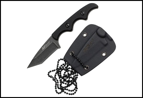 Best throwing knives - MTECH USA MT-673 Fixed Stainless Steel Blade, 5", Black