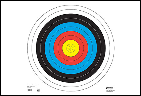 Archery 40cm & 80cm Targets by Longbow