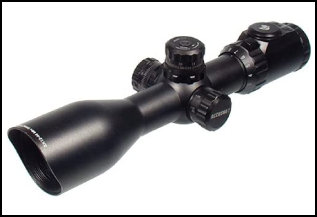 UTG 3-12x44 30mm Compact Scope, AO, 36-color Mil-dot