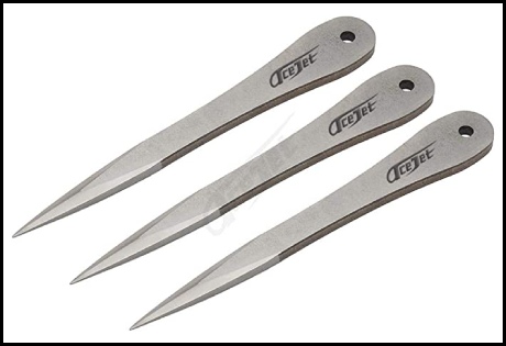 Best throwing knives - ACEJET Throwing Knives Set Stinger by World Champion Adam Celadin