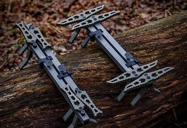 How to use climbing sticks