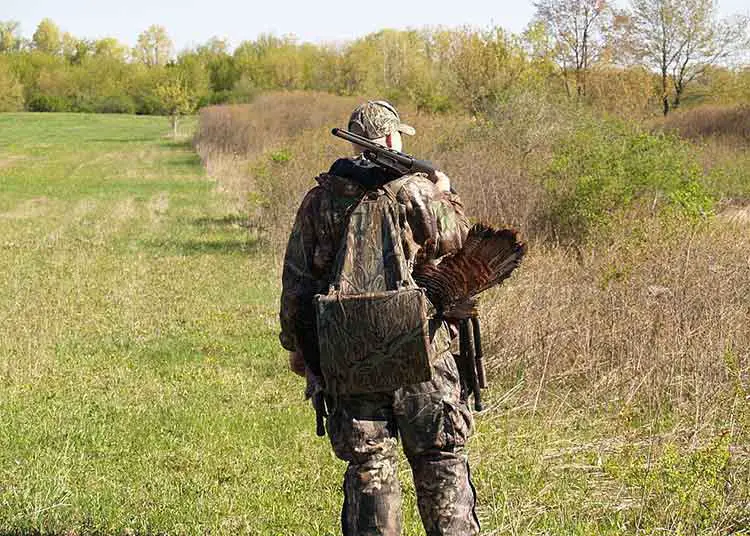 Turkey hunting backpack