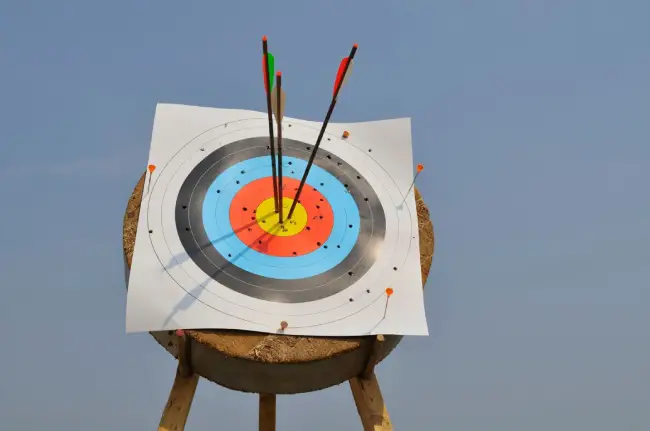 What Color Is The Bullseye On An Archery Target
