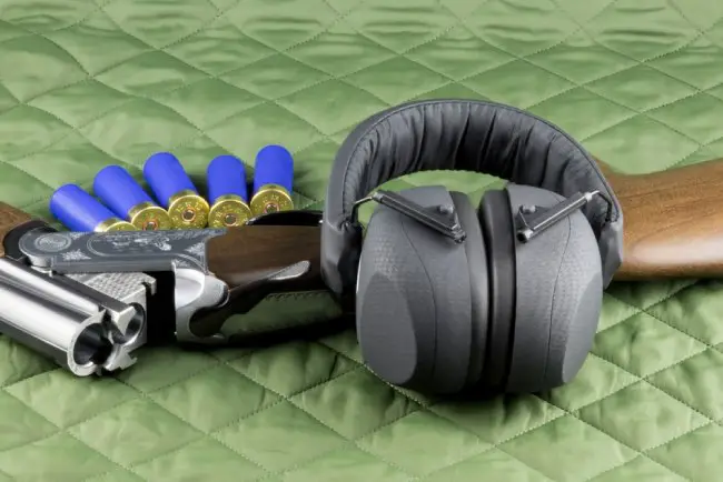 Why should you use ear protection when shooting a firearm