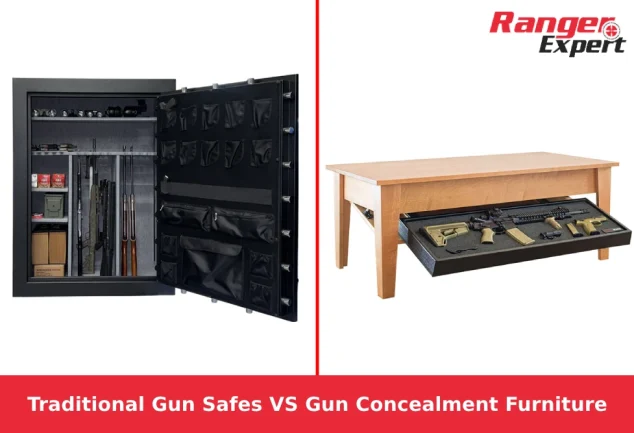 Traditional Gun Safes VS. Gun Concealment Furniture